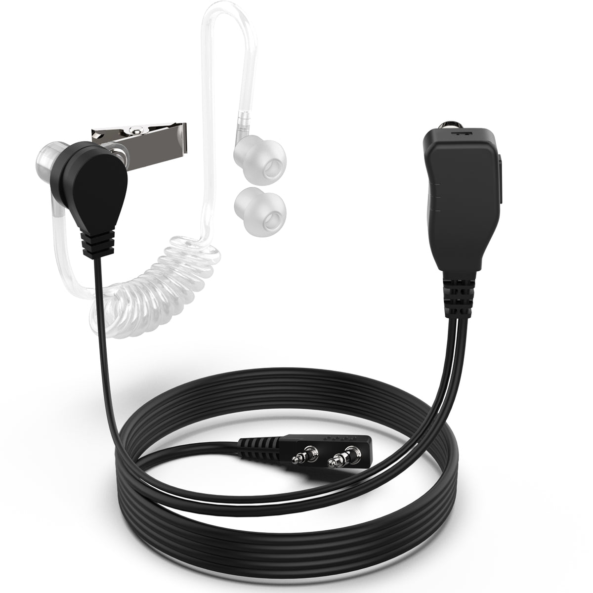 SM008 Walkie Talkie Earpiece with Mic-1 Pack